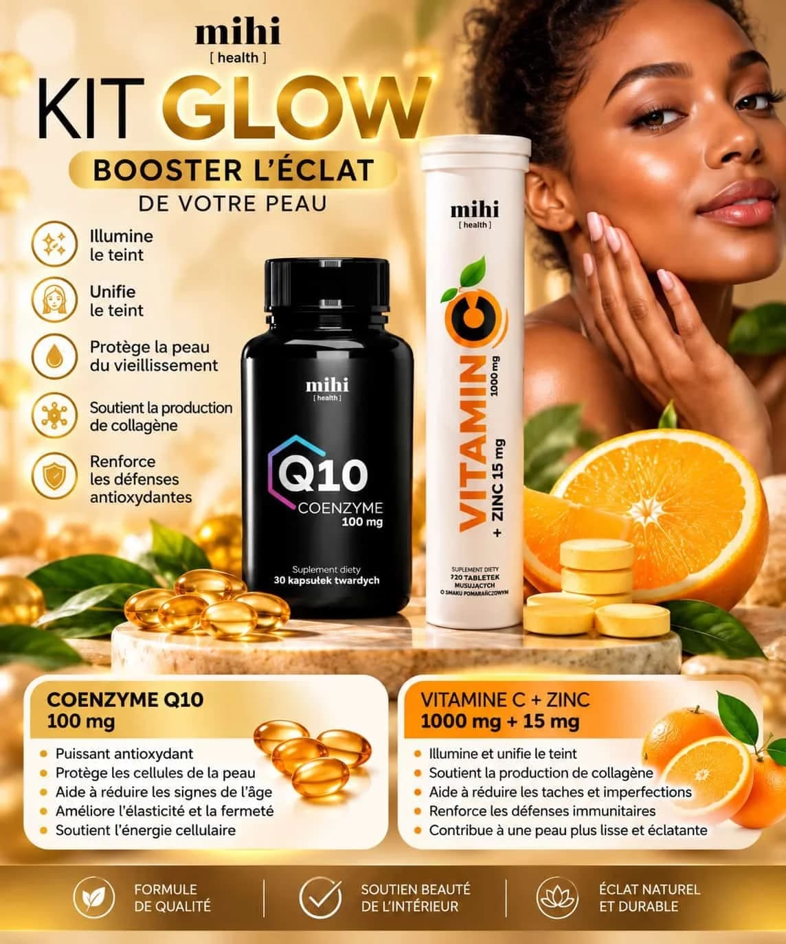 Éclat de la peau